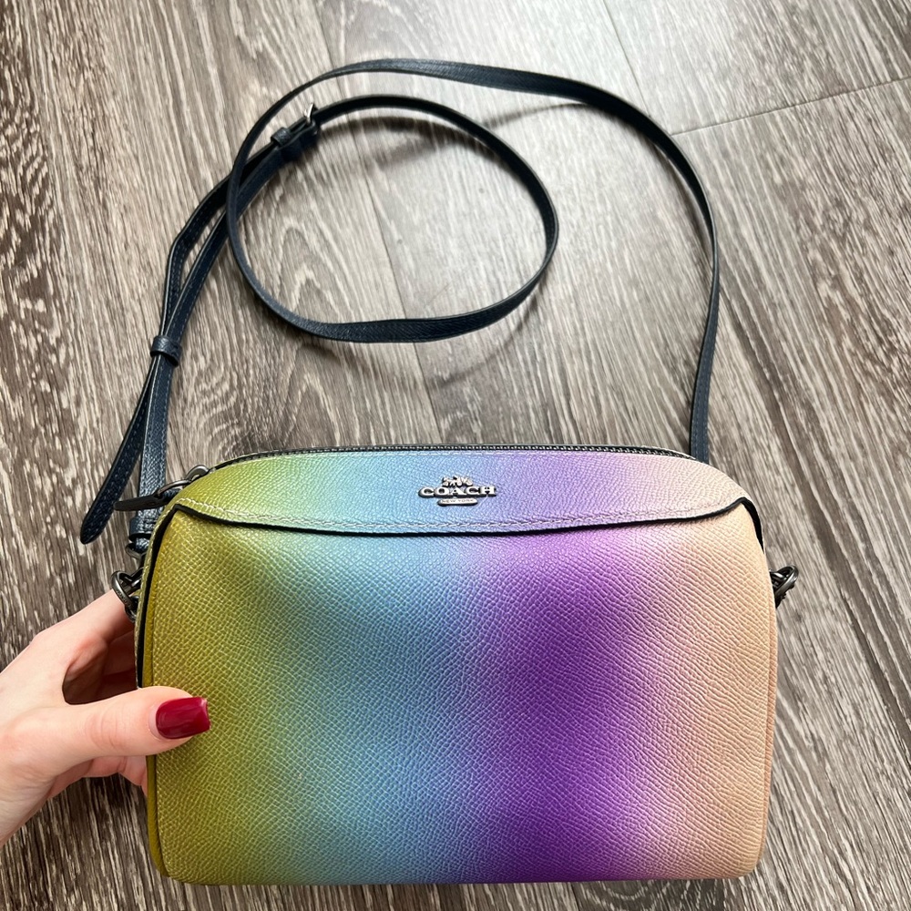 Coach Rainbow Gradient Crossbody Bag